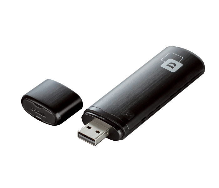 D-Link DWA-182 Wireless AC1300 MU-MIMO Wi-Fi USB Adapter -Black - Zoom Image 1