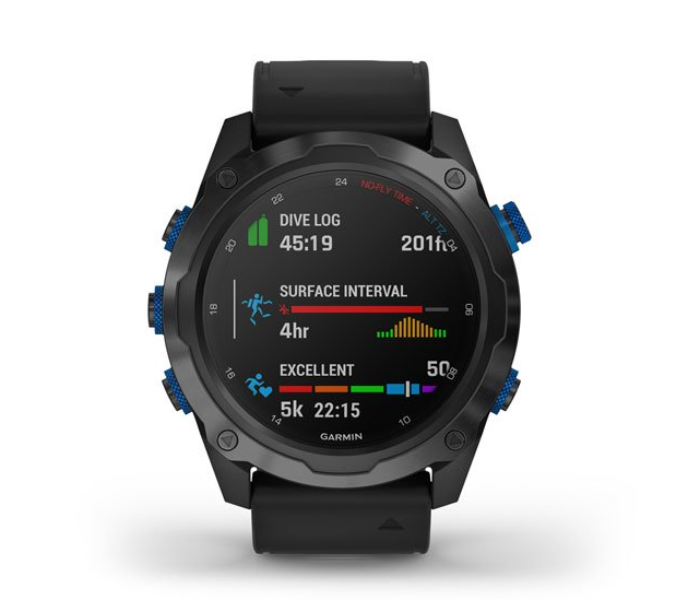 Garmin 010-02132-13 Descent Mk2i Bundle of Titanium Carbon Grey DLC with Smartwatch and Descent T1 - Black - Zoom Image 9