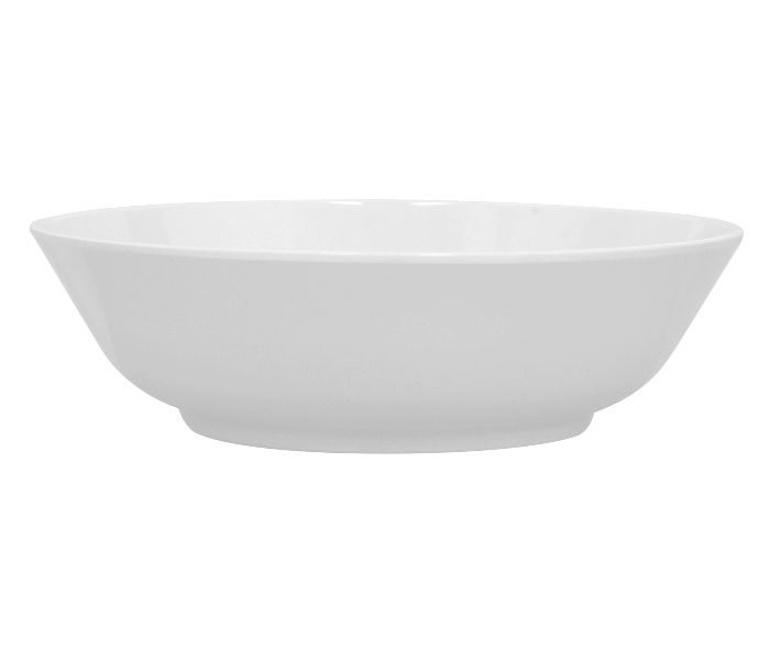 Delcasa DC2326 8 Inch Melamine Serving Bowl - White - Zoom Image 4