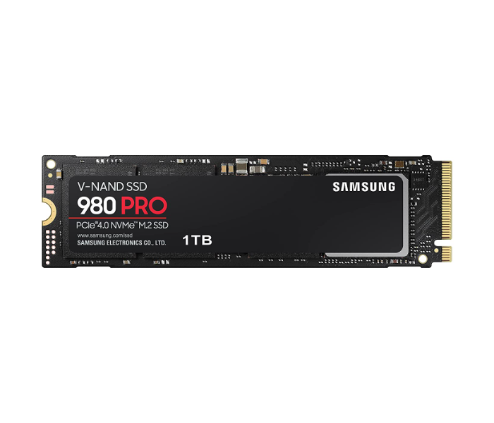 Samsung 980 PRO PCIe 4.0 NVMe Internal Solid State Drive 1TB MZ-V8P1T0 - Zoom Image 1