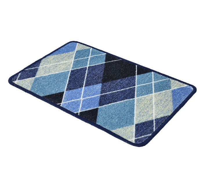 Delcasa DC2000 38x58CM Indoor-Outdoor Water Absorbing  Door Mat -Blue - Zoom Image 2