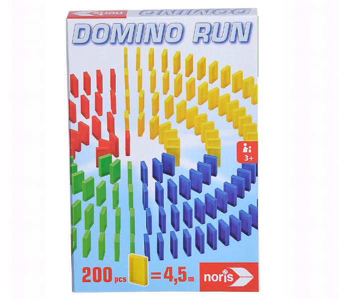 Noris 606065644 Domino Run 200 Bricks Games for Children - Zoom Image 2