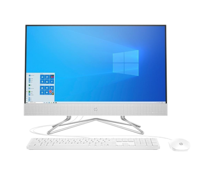 HP 24-DP1043NH AIO Computer 23.8 Inch Intel Core i7 16GB RAM 256GB SSD DOS - White - Zoom Image 1