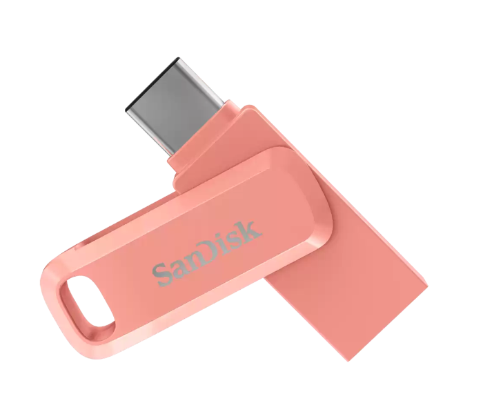 SanDisk SDDDC3-064G-G46 PC Ultra Dual Drive Go USB Type C Flash Drive 64GB - Pink - Zoom Image 1