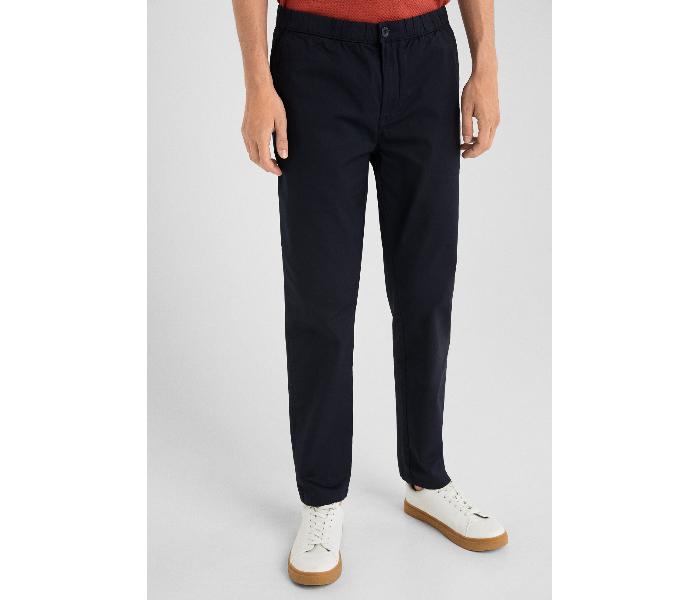 Springfield 155603711 Size 46 Chinos for Men - Dark Blue - Zoom Image 1