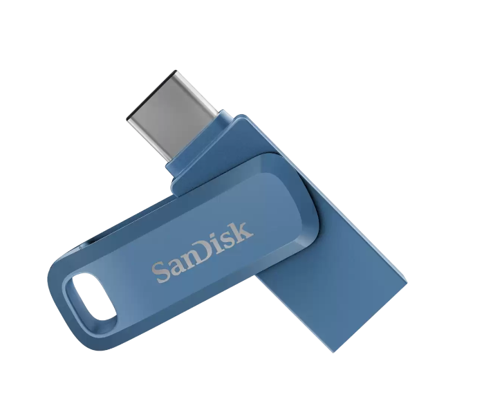 SanDisk SDDDC3-064G-G46NB Ultra Dual Drive Go USB Type C Flash Drive 64GB - Blue - Zoom Image 1