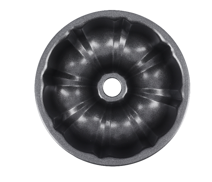 Delcasa DC2043 24.5x8 CM Carbon Steel  Charlotte Bundform Mould Pan -Grey - Zoom Image 4