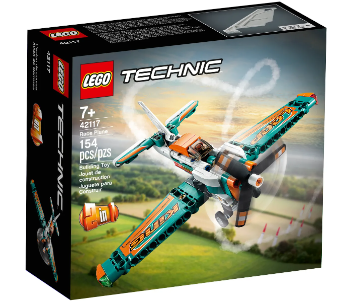 Lego 154 Pieces Race Plane Interactive Building Block for Kids - Zoom Image 2