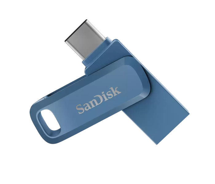 SanDisk SDDDC3-128G-G46NB Ultra Dual Drive Go USB Type C Flash Drive 128GB - Blue - Zoom Image 1