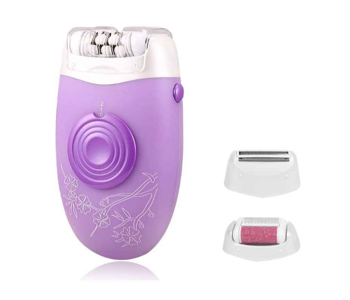 DSP Happy Summer 7 Watts 3 in 1 Multi Functional Compact Rechargeable Women Hair Trimmer -Purple - Zoom Image 1