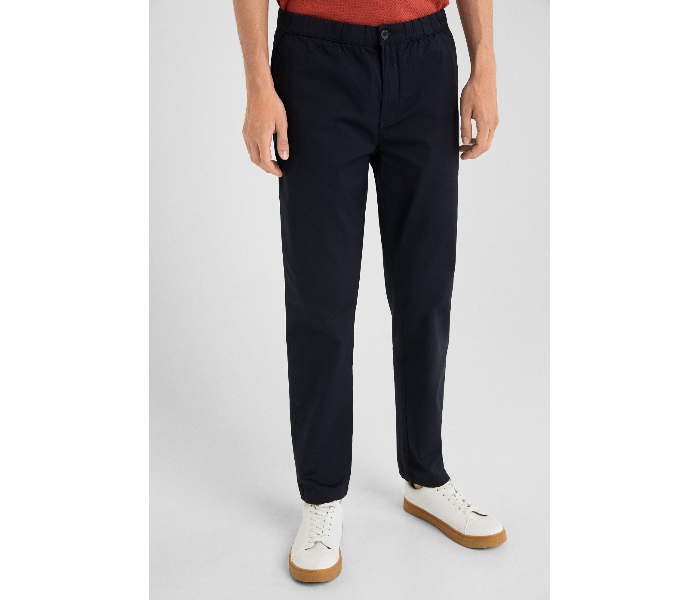 Springfield 155603711 Size 40 Chinos for Men - Dark Blue - Zoom Image 1