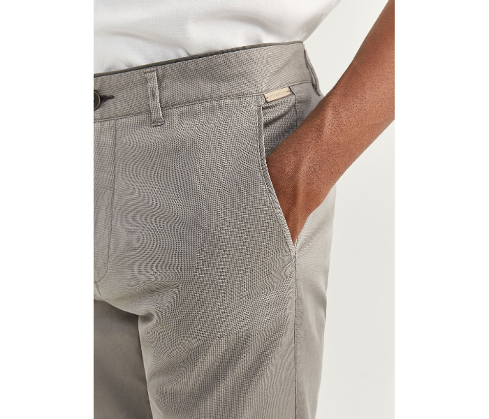 Springfield 155716546 Size 44 Chinos for Men - Light Grey - Zoom Image 2