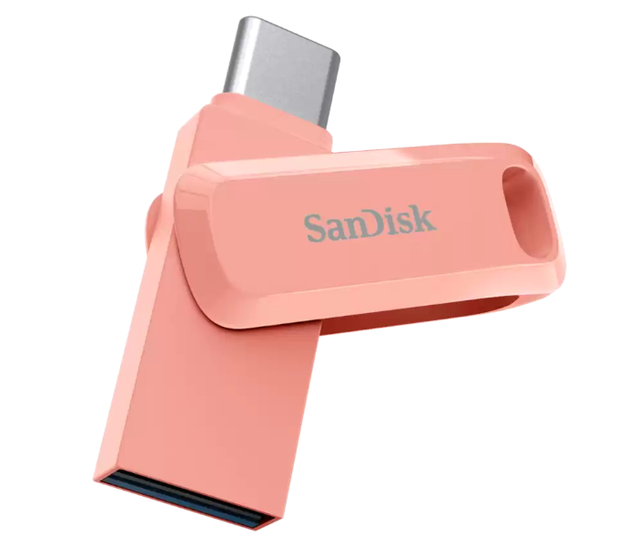 SanDisk SDDDC3-064G-G46 PC Ultra Dual Drive Go USB Type C Flash Drive 64GB - Pink - Zoom Image 4