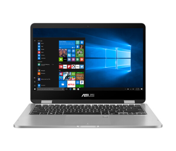 Asus J401MA Vivobook Flip 14 Inch HD Touchscreen Intel Celeron N4020 Dual Core 4GB RAM 64GB eMMC Integrated Intel HD Graphics Windows 10 -Silver - Zoom Image 10