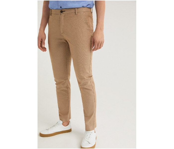 Springfield 155571552 Size 38 Chinos for Men - Camel - Zoom Image 1