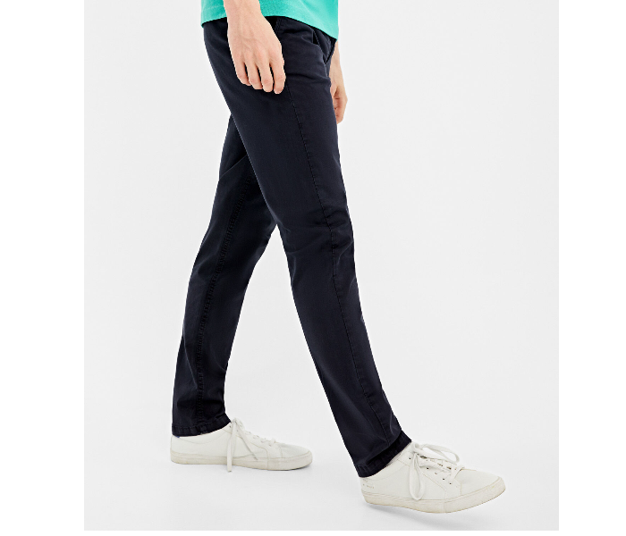 Springfield 155604511 Size 44 Chinos for Men - Dark Blue - Zoom Image 2