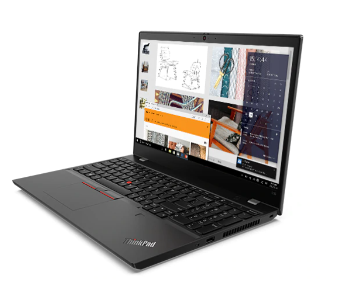 Lenovo 20U3S1DY00 ThinkPad L15 Gen1 15.6 Inch HD Intel i7-10510U Processor 8GB RAM 512GB SSD Integrated Graphics - Black - Zoom Image 3