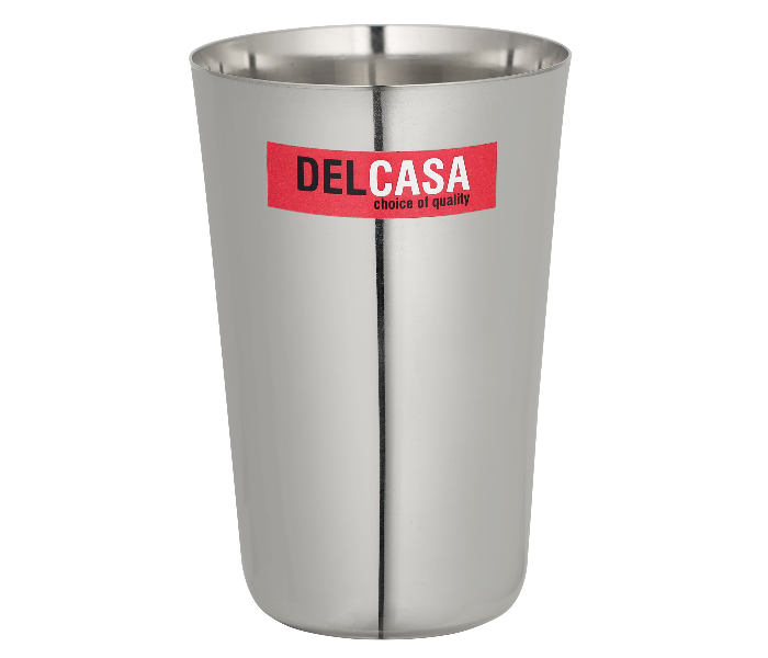 Delcasa DC2203 0.070Gram Stainless Steel Plain Drinking Glass - Silver - Zoom Image 1