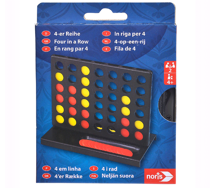 Noris 606101068 Four in a Row Games for Children - Black - Zoom Image 2