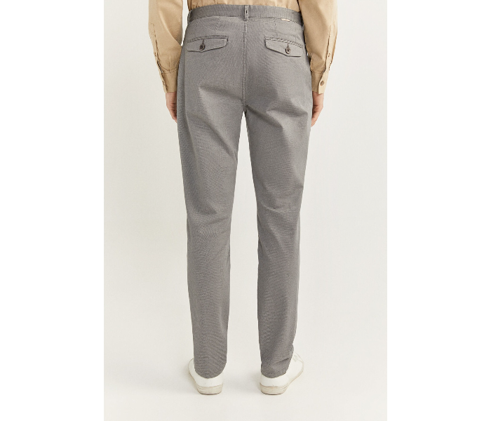 Springfield 155703347 Size 42 Chinos for Men - Light Grey - Zoom Image 3