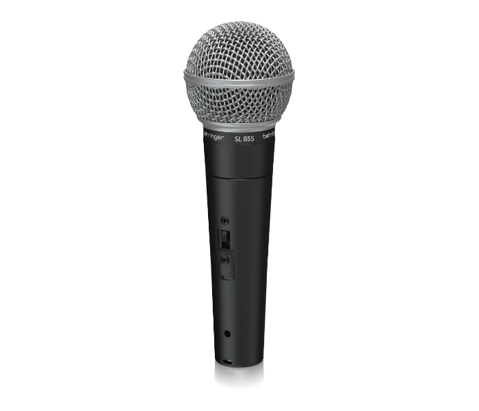 Behringer SL 85S Dynamic Cardioid Microphone with Switch - Black and Silver - Zoom Image 3