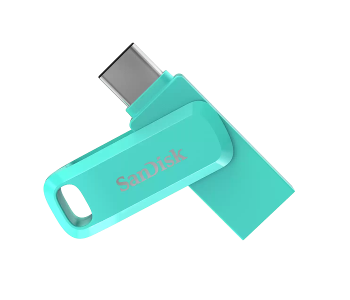 SanDisk SDDDC3-512G-G46G Ultra Dual Drive Go USB Type C Flash Drive 512GB - Green - Zoom Image 1