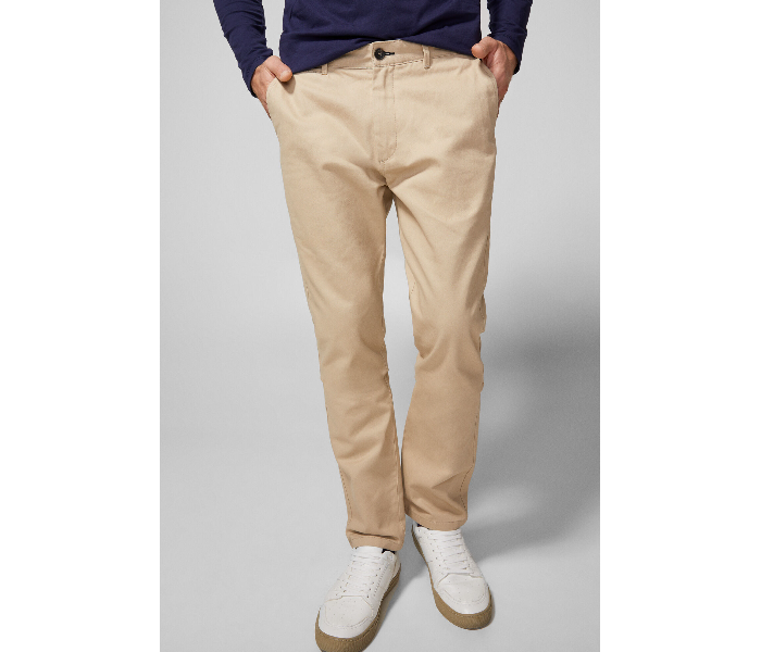 Springfield 155475151 Size 40 Chinos for Men - Beige - Zoom Image 1