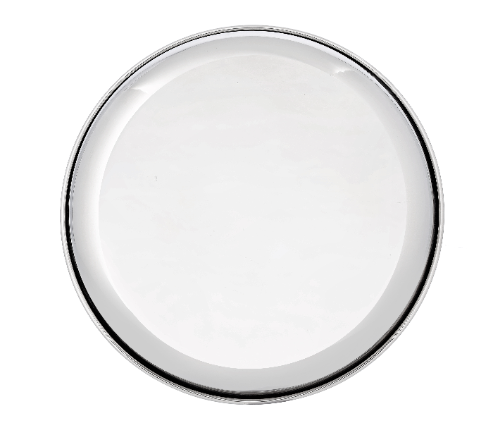 Delcasa DC2124 23CM Stainless Steel Rice Plate - Silver - Zoom Image 3