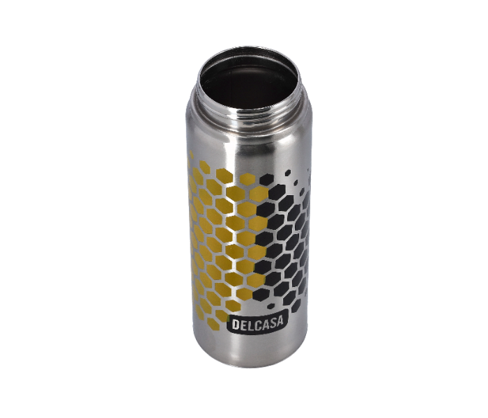 Delcasa DC1898 800ml Eureka Stainless Steel Reusable Stainless Steel Water Bottle -Silver - Zoom Image 3