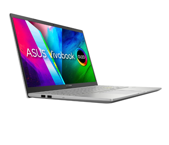 Asus K513EQ-OLED107T 15.6 Inch FHD OLED Intel Core i7 1165G7 Processor 16GB RAM 1TB SSD 2GB NVIDIA GeForce MX350 Graphics Windows 10 Home -Silver - Zoom Image 2