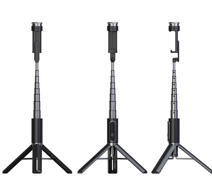 Remax RL-EP05 PRO 2 in1 Life Swein Series Tripod and Selfie Stick -White - Zoom Image 2