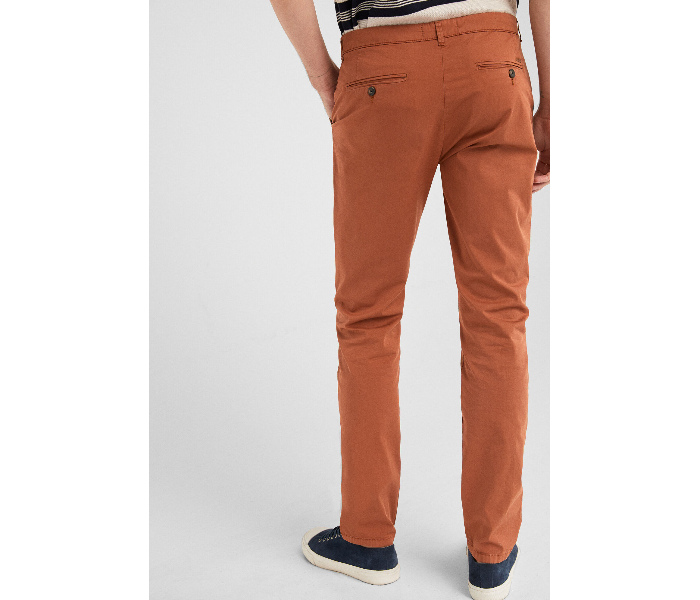 Springfield 155568564 Size 48 Chinos for Men - Orange - Zoom Image 3