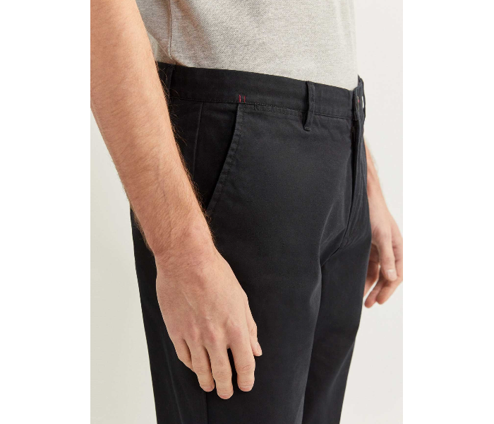 Springfield 155702501 Size 42 Chinos for Men - Black - Zoom Image 2