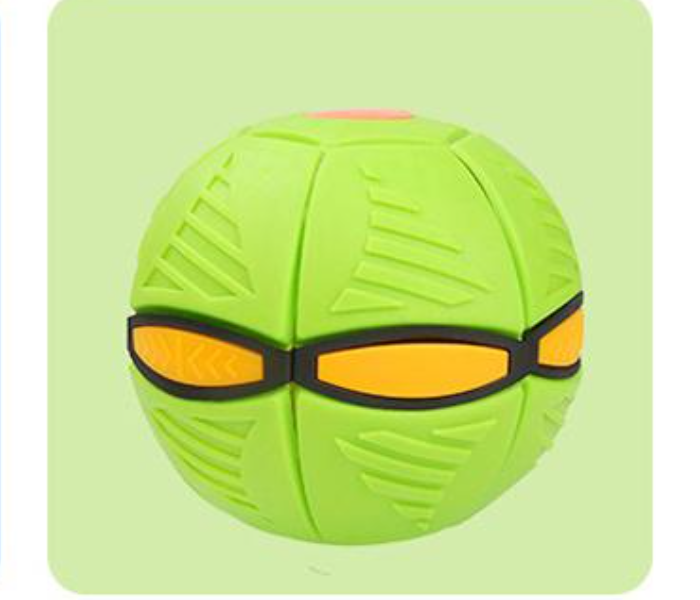 Magic UFO Flying Saucer Vent Ball for Children Beach Outdoor Games - Green - Zoom Image 1