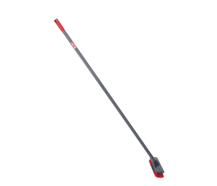 Delcasa DC1871 Long Handle Floor Cleaning Broom With Stiff Bristles -Grey - Zoom Image 2