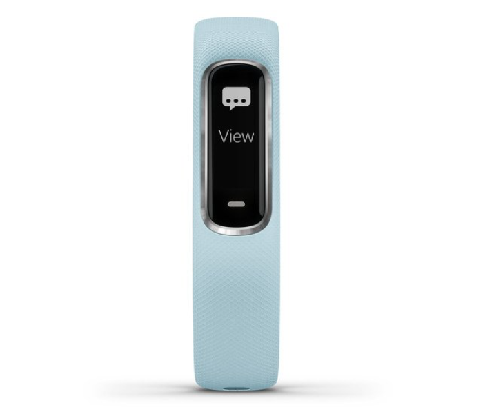 Garmin 010-01995-04 Vivosmart 4 with Silver Case - Azure Blue - Zoom Image 2