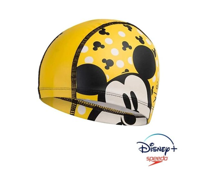 Speedo 5053744485928 Disney Pace Mickey Junior Cap - Yellow and Black - Zoom Image 1