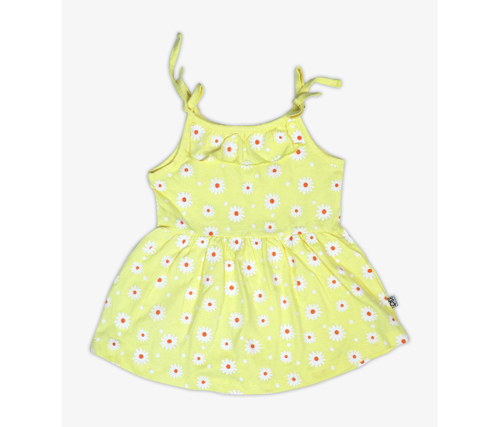 Hugs and Kisses SU19MGL19 6-9Month Summer Vibes Frocks and Shorts -Yellow - Zoom Image 2