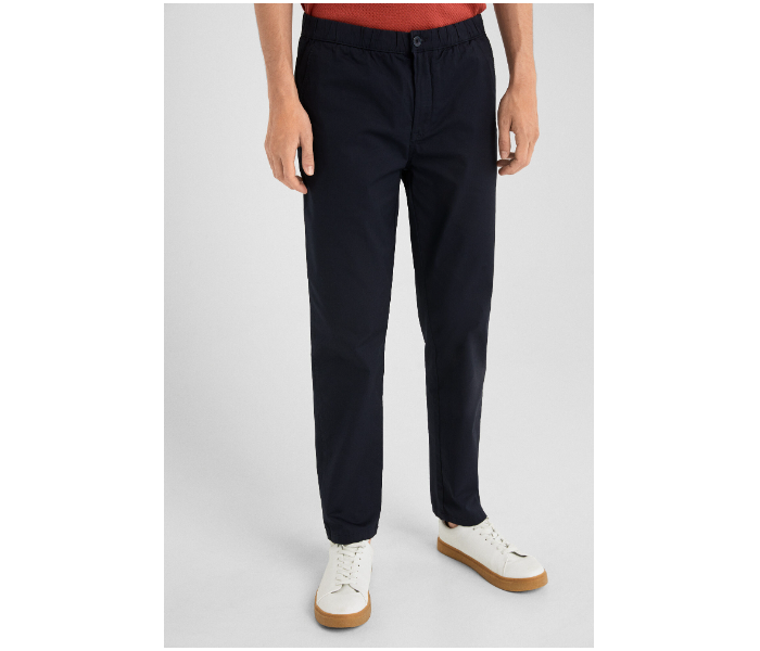 Springfield 155603711 Size 44 Chinos for Men - Dark Blue - Zoom Image 1