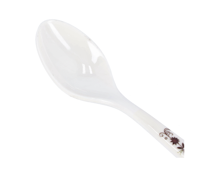 Delcasa DC1868 Durable and Heat Resistant Melamine Spoon with Long Handle - White - Zoom Image 3