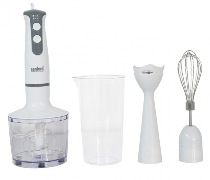 Sanford SF6853MHB 400 Watts 3 In 1 Multi Functional Hand Blender  - White - Zoom Image 1