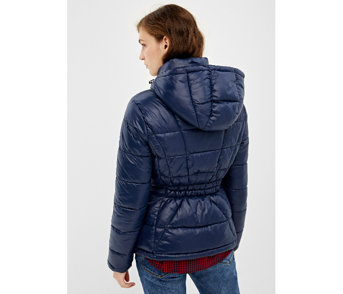 Springfield 827673019 Large Jacket for Women - Dark Blue - Zoom Image 4