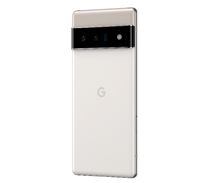 Google Pixel 6 Pro 12GB RAM 128GB with Google Tensor 5G Smartphone - Cloudy White - Zoom Image 1