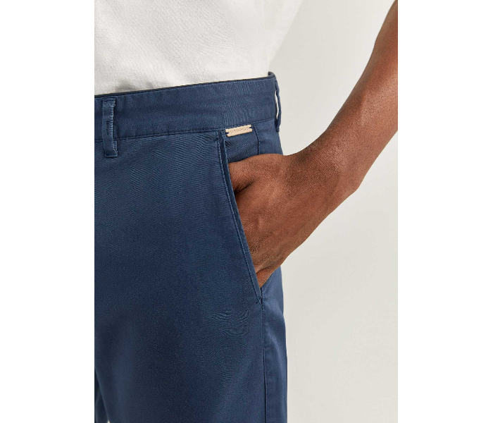 Springfield 155715712 Size 44 Chinos for Men - Medium Blue - Zoom Image 2