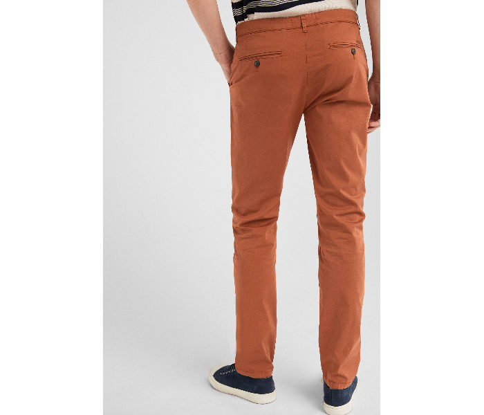 Springfield 155568564 Size 50 Chinos for Men - Orange - Zoom Image 3