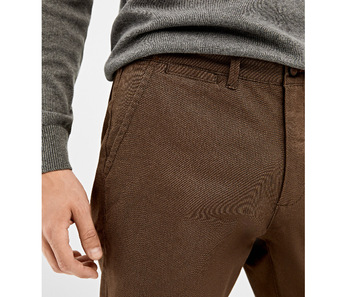 Springfield 155615059 Size 42 Chinos for Men - Brown - Zoom Image 2