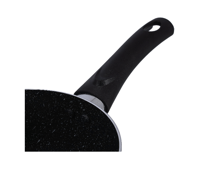 Delcasa DC1583 16cm Non Stick Aluminium Saucepan with Lid - Black - Zoom Image 2