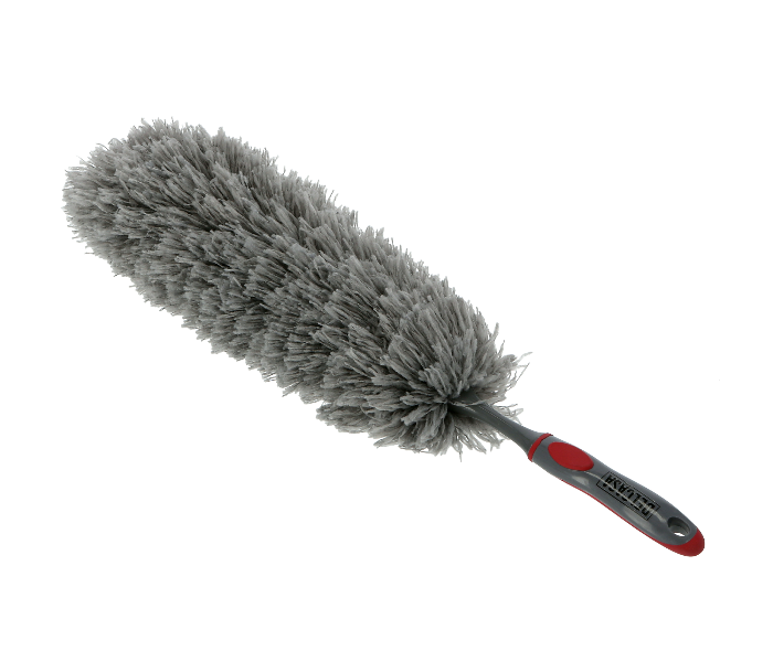 Delcasa DC1616 Washable and Reusable Handy Duster Brush - Red and Grey - Zoom Image 1