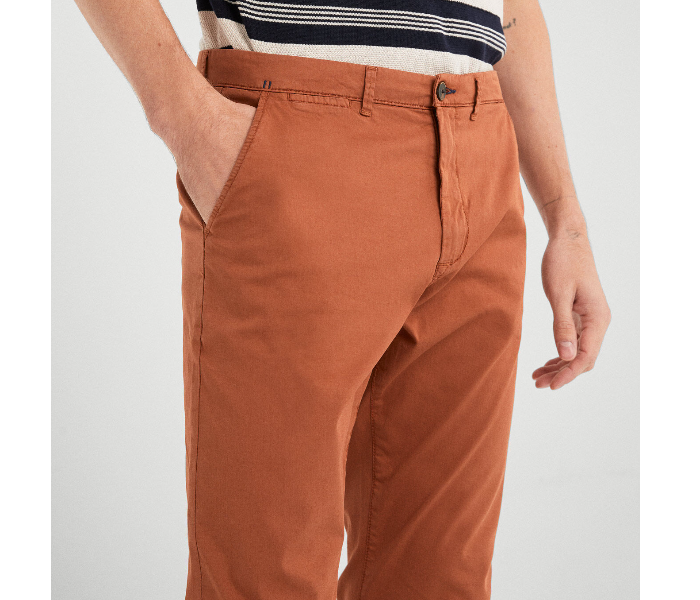 Springfield 155568564 Size 46 Chinos for Men - Orange - Zoom Image 2