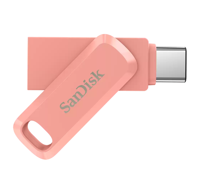 SanDisk SDDDC3-064G-G46 PC Ultra Dual Drive Go USB Type C Flash Drive 64GB - Pink - Zoom Image 3